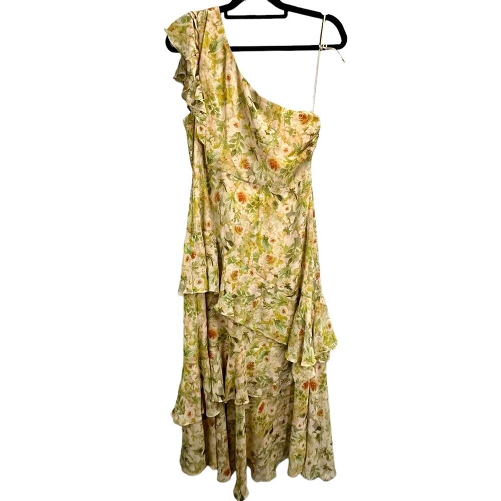 ASTR The Label ASYMMETRIC RUFFLE ONE-SHOULDER MAXI DRESS - Picture 5 of 8